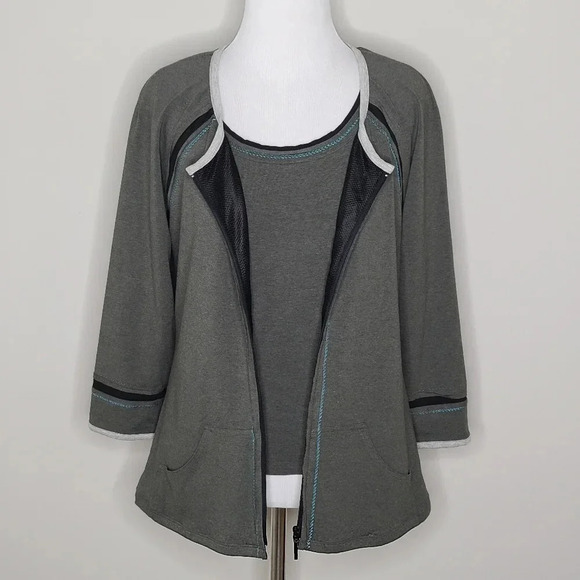 Yansi Fugel Athletic Jacket & Tank Set S - Picture 1 of 13